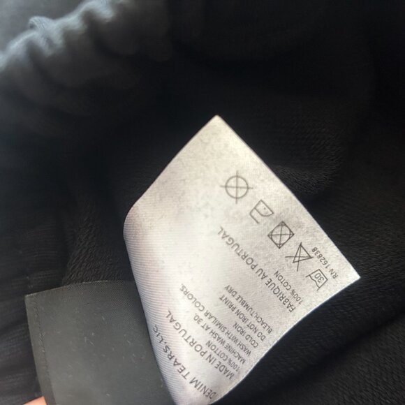 Denim Tears Cotton Garland Black Sweatpants - Picture 3 of 7